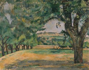 El vecindario de Jas de Bouffan de Paul Cézanne